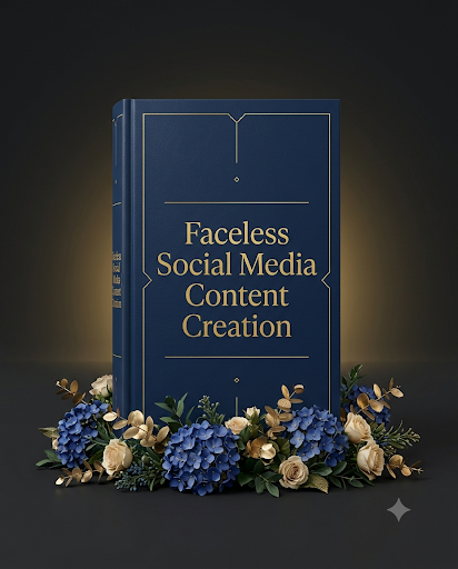Faceless Social Media Content Creation - bonus guide cover